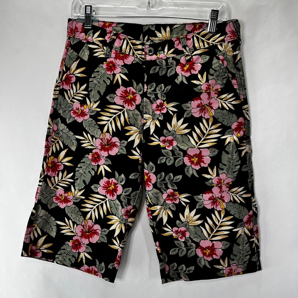 Levi's 505 Tropical Hawaiian Floral Bermuda Shorts 28x28